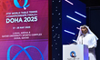 Khalil Al Mohannadi, President of the Arab and Asian Table Tennis Federations and First Vi...