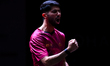Mohammed Abdulwahhab of Qatar competes against Alfred Dela Pena of New Zealand during the...