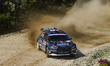 Gus Greensmith and co-driver Jonas Andersson of the team Toksport WRT 2, driving a Skoda F...