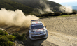 The driver Takamoto Katsuta and co-driver Aaron Johnston of Team Toyota Gazoo Racing WRT,...