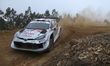 Sebastien OGIER (FR) and Vincent LANDAIS (FR) drive the TOYOTA GR Yaris Rally1 during the...