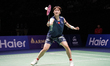 Chen Yu Fei of China competes against Pornpawee Chochuwong of Thailand during the women's...