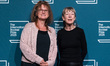 LONDON, UNITED KINGDOM - MAY 18, 2025: Solvej Balle (L) and Barbara J. Haveland, author an...