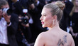 Scarlett Johansson attends the ''Vie Privee'' (A Private Life) red carpet at the 78th annu...