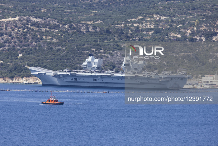 HMS Prince Of Wales Aircraft Carrier