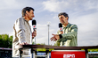 Kees Kwakman of ESPN is present during the match between Dordrecht and Willem II (play-off...
