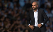 Claudio Giraldez, Head Coach of RC Celta de Vigo, reacts during the La Liga EA Sports matc...