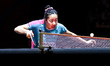 Shin Yubin of South Korea competes against Sun Yingsha of China during the women's Singles...