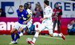 FC Den Bosch forward Danny Verbeek and SC Telstar midfielder Tyrone Owusu play during the...