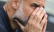 Manchester City Manager Pep Guardiola is present during the Premier League match between F...