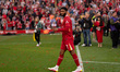 Liverpool's Joe Gomez plays during the Premier League match between Liverpool and Crystal...