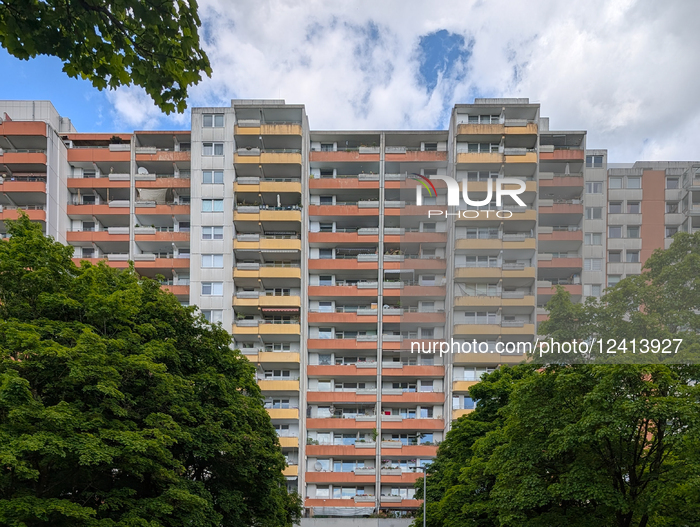 Residential Blocks In Munich Neuperlach