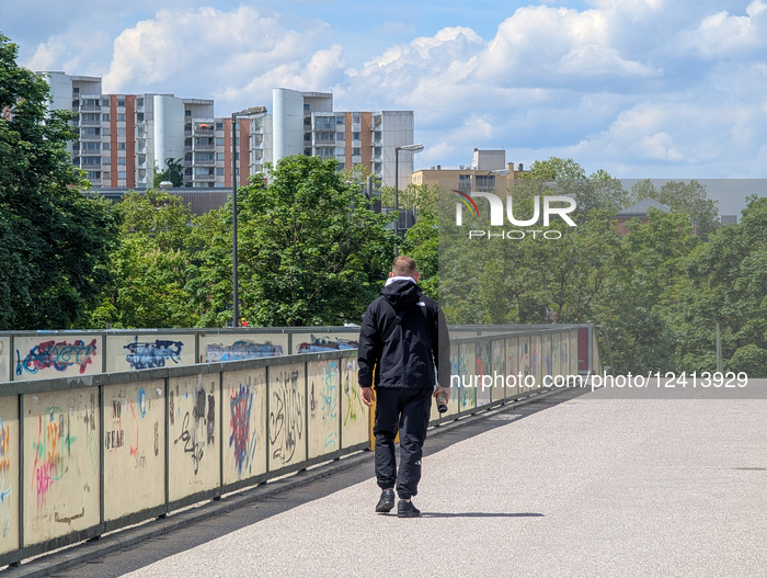 Residential Blocks In Munich Neuperlach