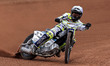 Erik Riss of Oxford Spires participates in the Rowe Motor Oil Premiership match between Be...