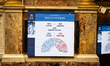 An illustration of a screen in the hemicycle shows the result of the vote on the bill on t...