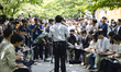 Lee Jun-seok, presidential candidate of the Reform Party, speaks to reporters before a cam...