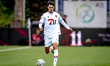 SC Telstar midfielder Nils Rossen participates in the match between Telstar and Willem II...