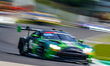 Romain Leroux, Mateo Villagomez, and Oliver Soderstrom drive the (#35) Aston Martin Vantag...