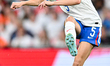 Lea Williamson (5 England) plays during the UEFA Women's Nations League Group 3 match betw...