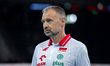 Nikola Grbic, head coach for the Poland national team, is seen during the volleyball match...