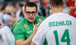 Gianlorenzo Blengini, head coach for the Bulgaria national team, is seen during the volley...