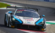 Reece Barr, Tommy Foster, and Alex Buncombe drive the (#23) McLaren 720S GT3 EVO of team R...