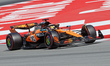 Oscar Piastri, of the McLaren Formula 1 Team, drives the McLaren MCL39 Mercedes during the...