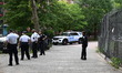 NYPD maintains a police presence at the Breevort NYCHA houses, 1831 Fulton Street in Bedfo...