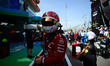 Charles Leclerc of Scuderia Ferrari celebrates during the race of the Spanish GP, the 9th...