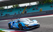 Dustin Blattner, Conrad Laursen, and Dennis Marschall drive the (#74) Ferrari 296 GT3 of t...