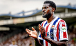 Willem II forward Jeremy Bokila participates in the match between Willem II and Telstar du...