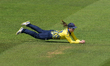 Mady Villiers of Durham Cricket Women makes a catch during the Vitality Blast T20 match be...