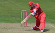 Ellie Threlkeld of Lancashire Cricket Women participates in the Vitality Blast T20 match b...