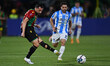 Bruno Martella of Ternana Calcio and Davide Merola of Pescara Calcio are in action during...
