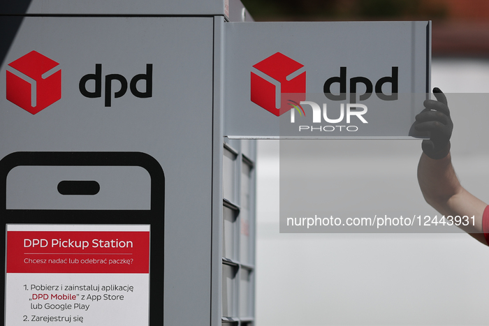 DPD Pickup Station In Krakow