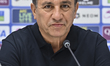 Iran national team head coach Ardeshir Ghalehnoy attends a press conference before the FIF...