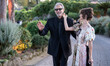 Emilie Livingston and Jeff Goldblum attend the McKim Medal Gala 2025 at Villa Aurelia in R...