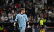 Germany goalkeeper Marc-Andre ter Stegen plays during the UEFA Nations League semifinal ma...