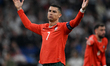 Cristiano Ronaldo of Portugal looks dejected during the UEFA Nations League 2025 semifinal...