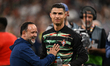 Cristiano Ronaldo of Portugal celebrates the victory after the UEFA Nations League 2025 se...