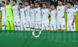 Iran players stand for their national anthem before the FIFA World Cup 2026 AFC Asian Qual...