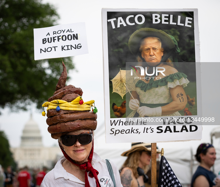 Veterans march draws thousands in Washington, DC 
