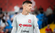 Krzysztof Piatek is seen before the international friendly match between Poland and Moldov...