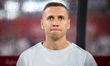 Przemyslaw Frankowski is seen before the international friendly match between Poland and M...