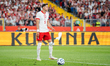 Jan Bednarek plays during the international friendly match between Poland and Moldova at S...