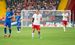 Bartosz Slisz plays during the international friendly match between Poland and Moldova at...