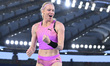 Sandi Morris (USA) competes in the Women's Pole Vault during the IAAF Wanda Diamond League...