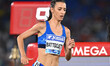 Nadia Battocletti (ITA) competes in the 5000m Women during the IAAF Wanda Diamond League:...