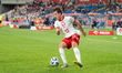 Jakub Kaminski plays during the international friendly match between Poland and Moldova at...