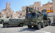 The IVECO M250 truck, equipped with a LUNA GT12/16R crane and belonging to the Spanish Arm...